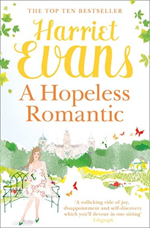 Book cover for "A Hopeless Romantic" by Harriet Evans