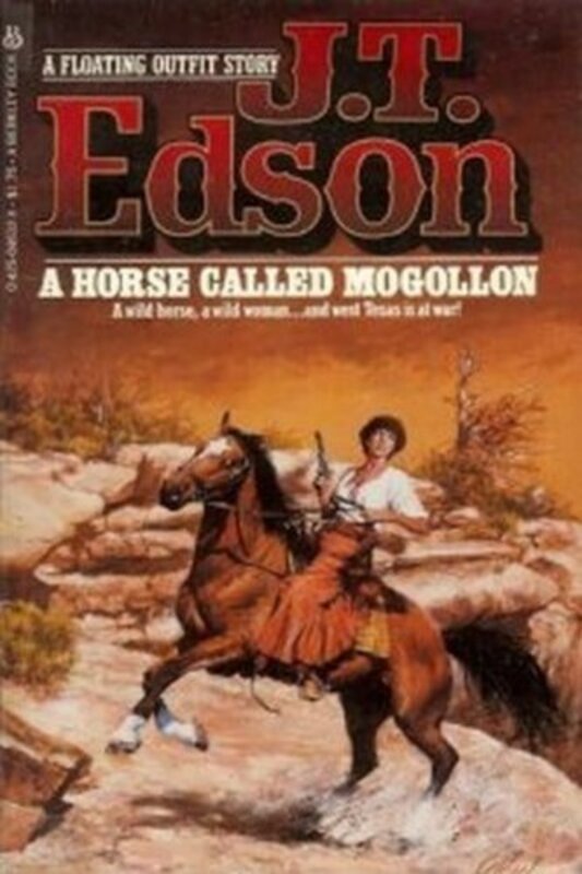 Book cover for "A Horse Called Mogollon" by JT Edson