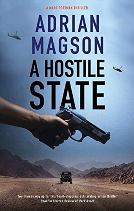 Book cover for "A Hostile State" by Adrian Magson