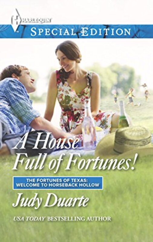 Book cover for "A House Full of Fortunes!" by Judy Duarte