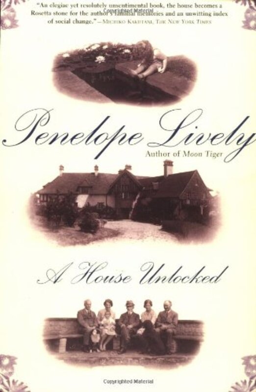 Book cover for "A House Unlocked" by Penelope Lively