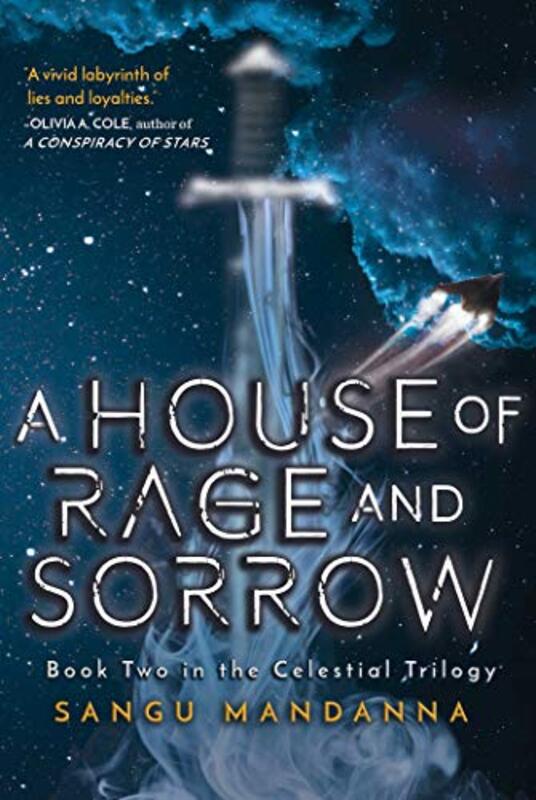 Book cover for "A House of Rage and Sorrow" by Sangu Mandanna