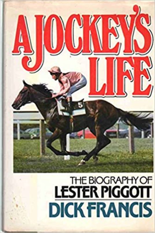 Book cover for "A Jockey's Life" by Dick Francis