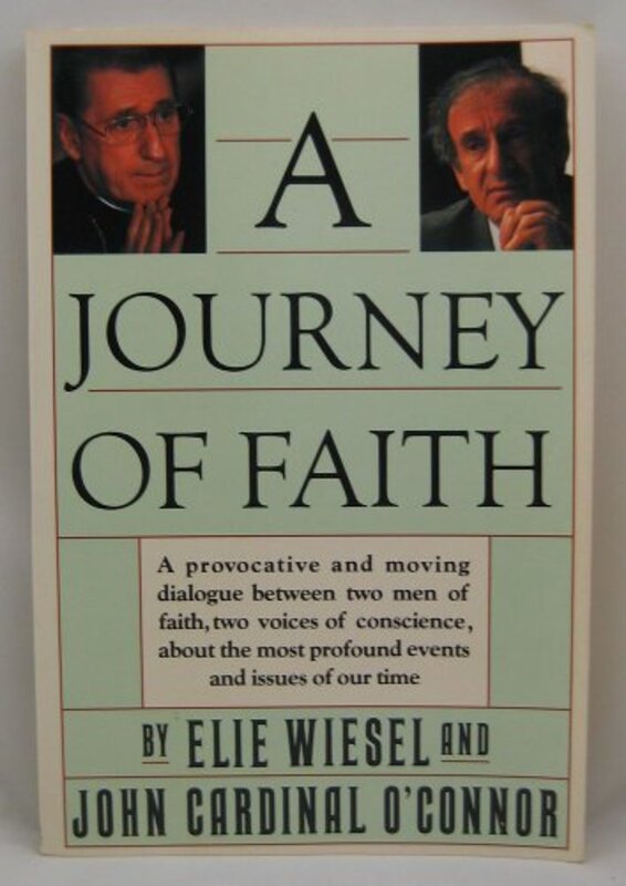Book cover for "A Journey of Faith" by Elie Wiesel
