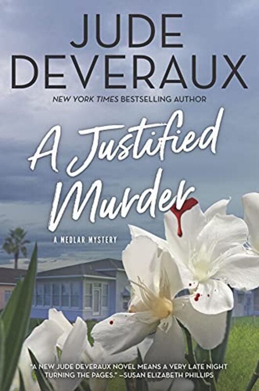Book cover for "A Justified Murder" by Jude Deveraux