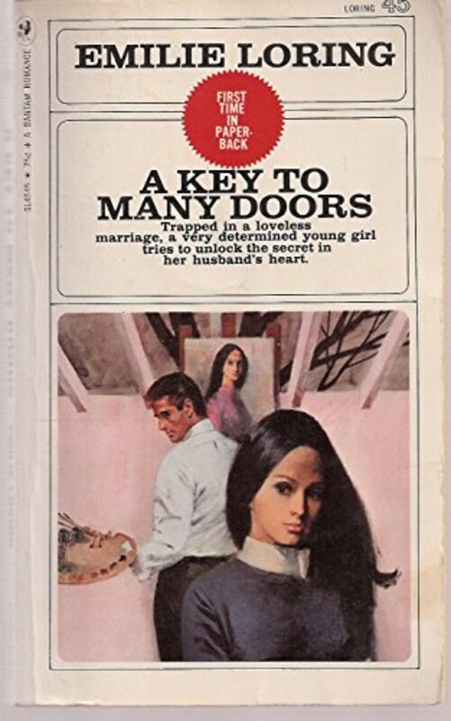 Book cover for "A Key to Many Doors" by Emilie Loring