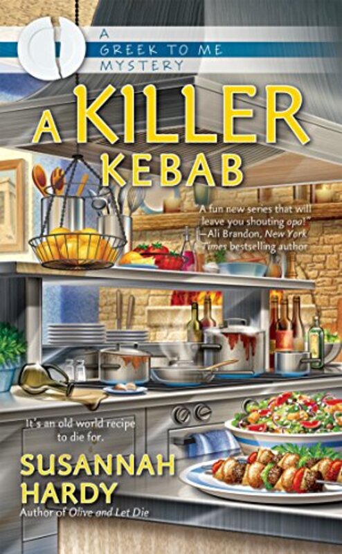 Book cover for "A Killer Kebab" by Susannah Hardy