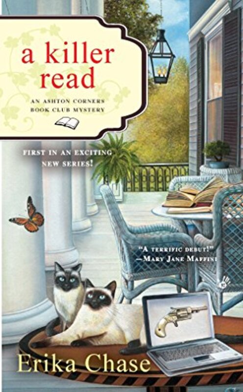 Book cover for "A Killer Read" by Erika Chase