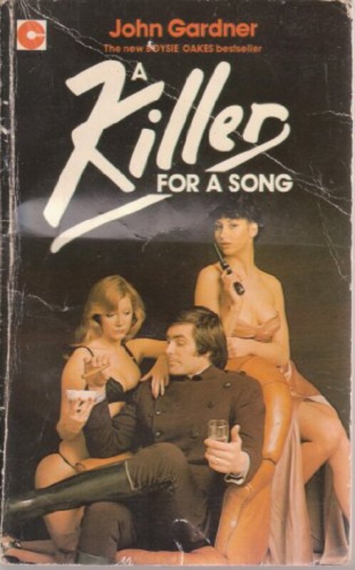 Book cover for "A Killer for a Song" by John Gardner
