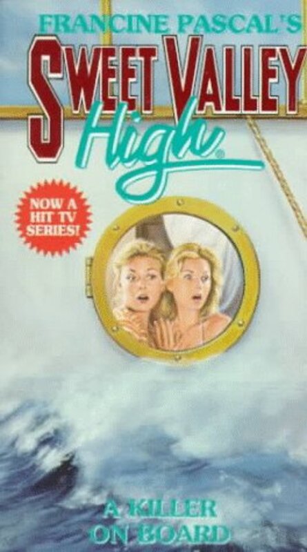 Book cover for "A Killer on Board" by Francine Pascal