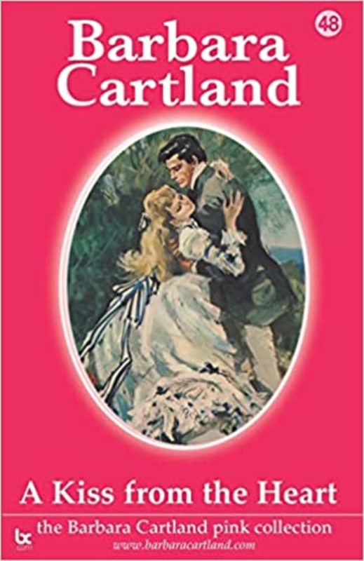 Book cover for "A Kiss from the Heart" by Barbara Cartland