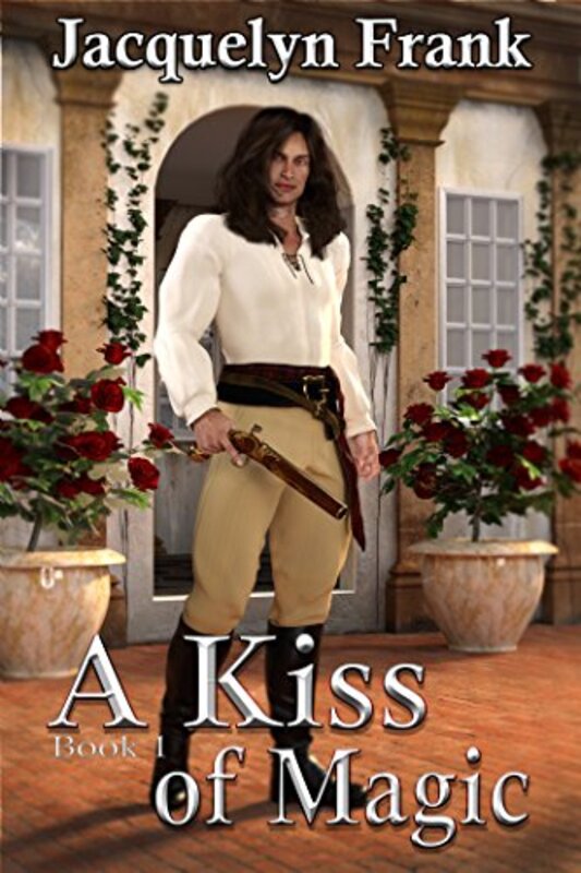 Book cover for "A Kiss of Magic" by Jacquelyn Frank