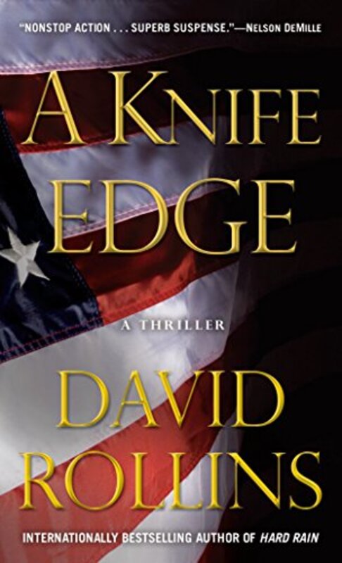 Book cover for "A Knife Edge" by David Rollins