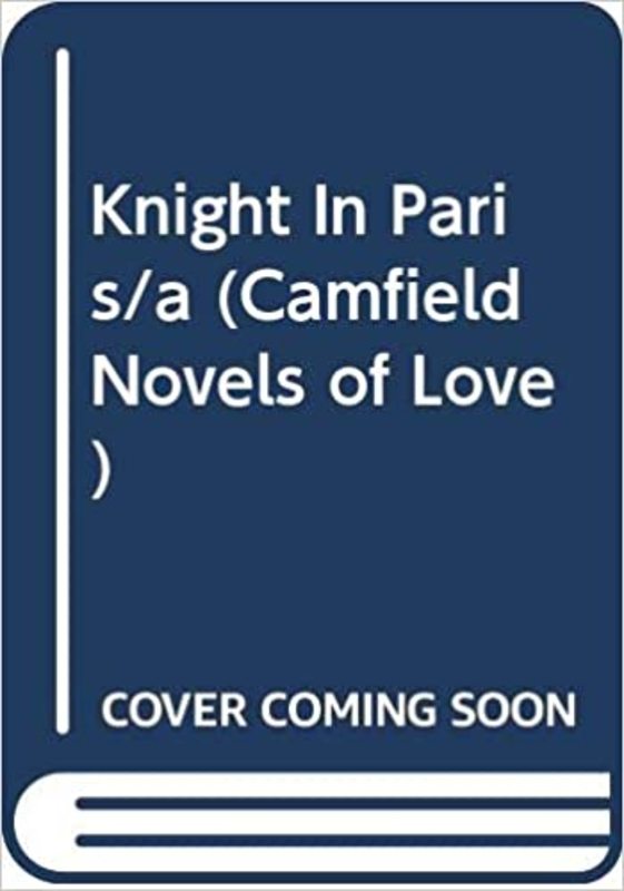 Book cover for "A Knight in Paris" by Barbara Cartland