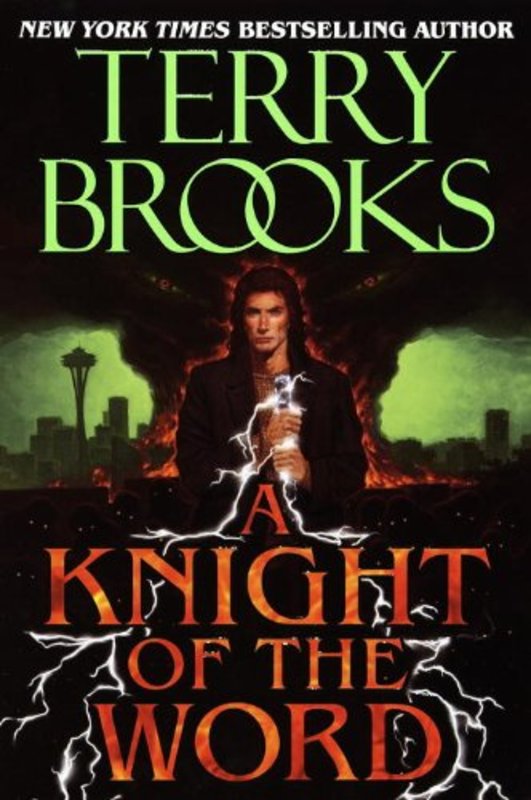Book cover for "A Knight of the Word" by Terry Brooks