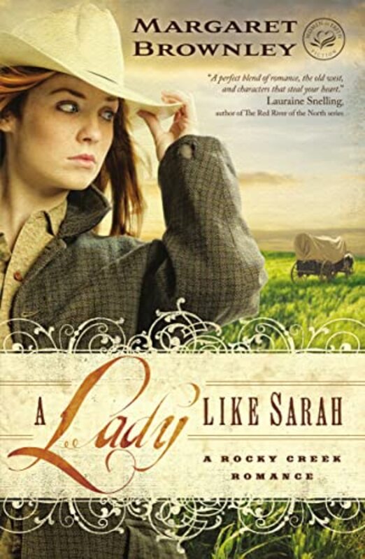 Book cover for "A Lady Like Sarah" by Margaret Brownley