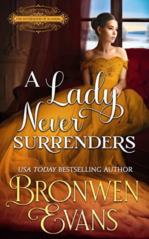 Book cover for "A Lady Never Surrenders" by Bronwen Evans