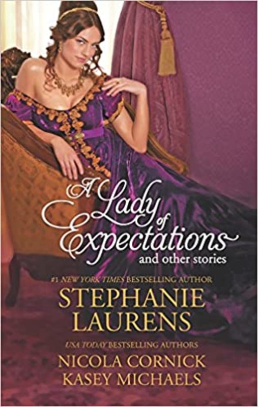 Book cover for "A Lady of Expectations" by Stephanie Laurens
