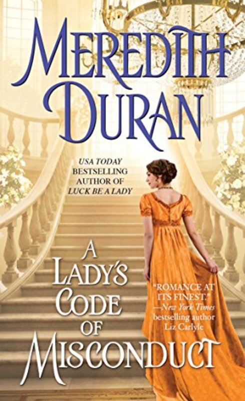 Book cover for "A Lady's Code of Misconduct" by Meredith Duran