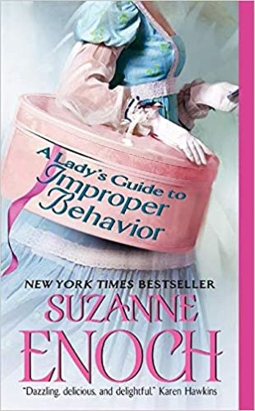 Book cover for "A Lady's Guide to Improper Behavior" by Suzanne Enoch
