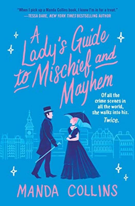 Book cover for "A Lady's Guide to Mischief and Mayhem" by Manda Collins