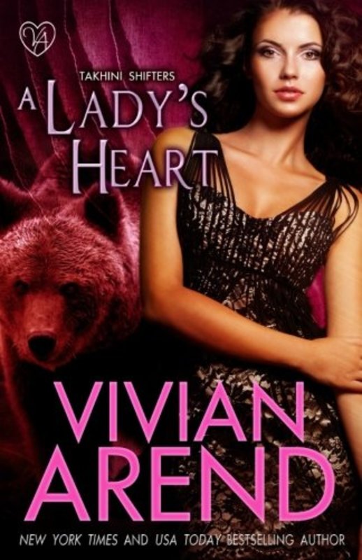 Book cover for "A Lady's Heart" by Vivian Arend