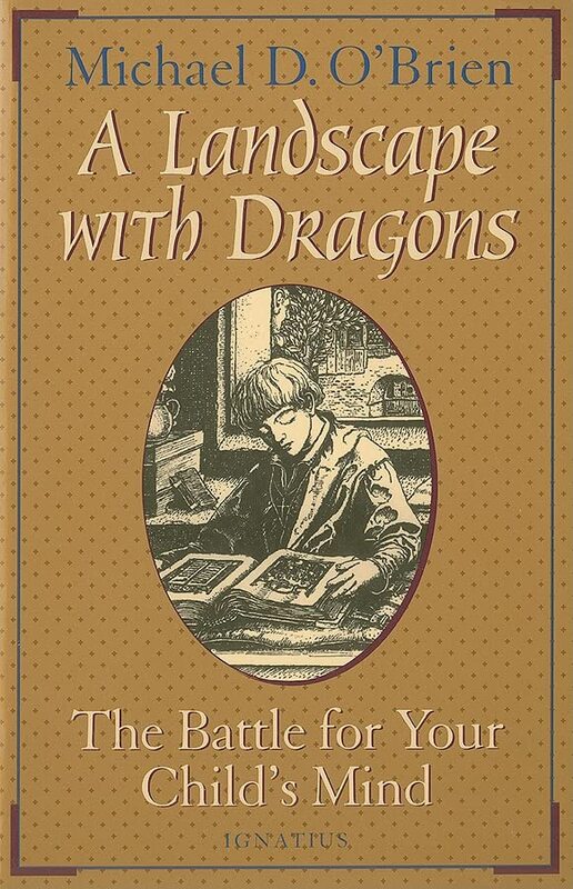 Book cover for "A Landscape With Dragons" by Michael O'Brien