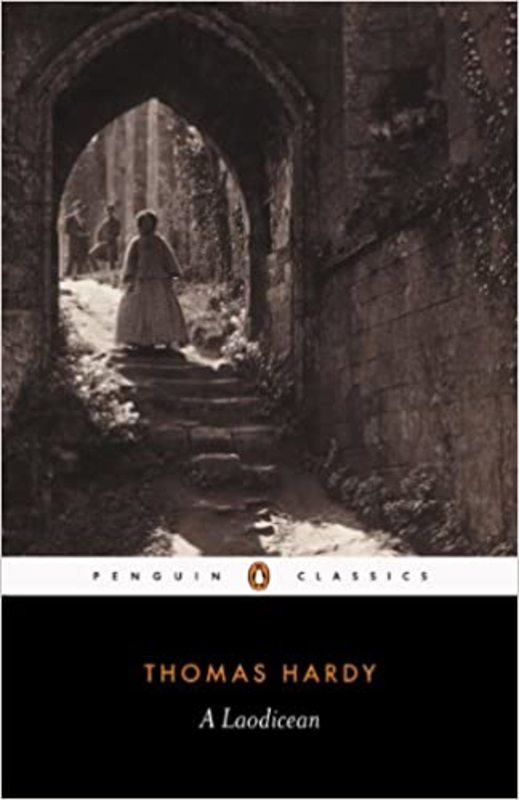 Book cover for "A Laodicean" by Thomas Hardy