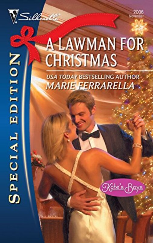 Book cover for "A Lawman for Christmas" by Marie Ferrarella