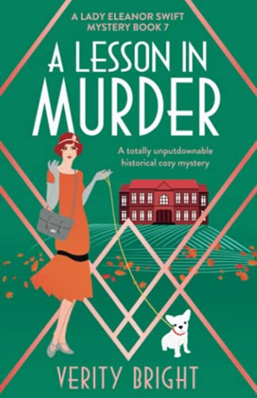 Book cover for "A Lesson in Murder" by Verity Bright