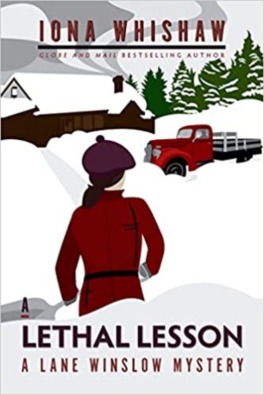 Book cover for "A Lethal Lesson" by Iona Whishaw