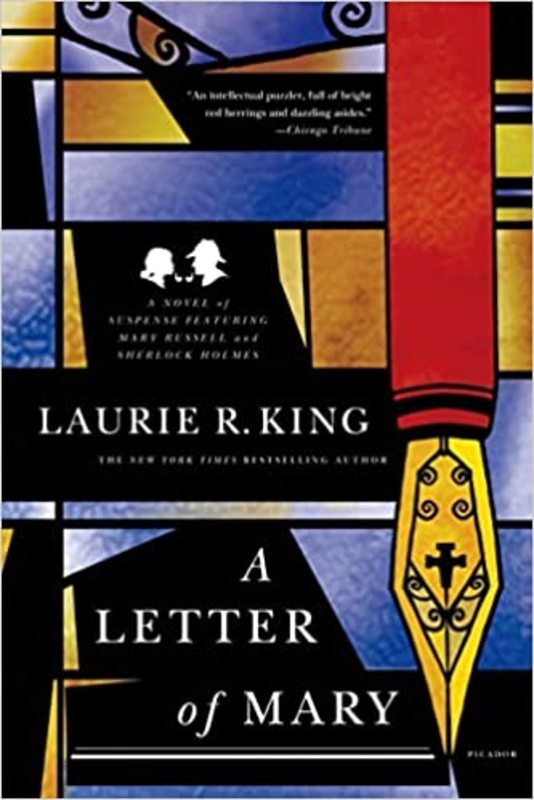 Book cover for "A Letter of Mary" by Laurie R King