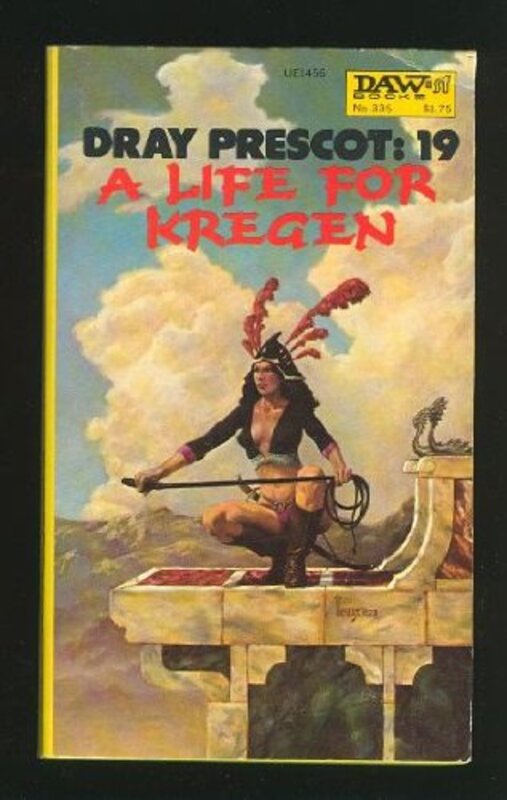 Book cover for "A Life for Kregen" by Kenneth Bulmer