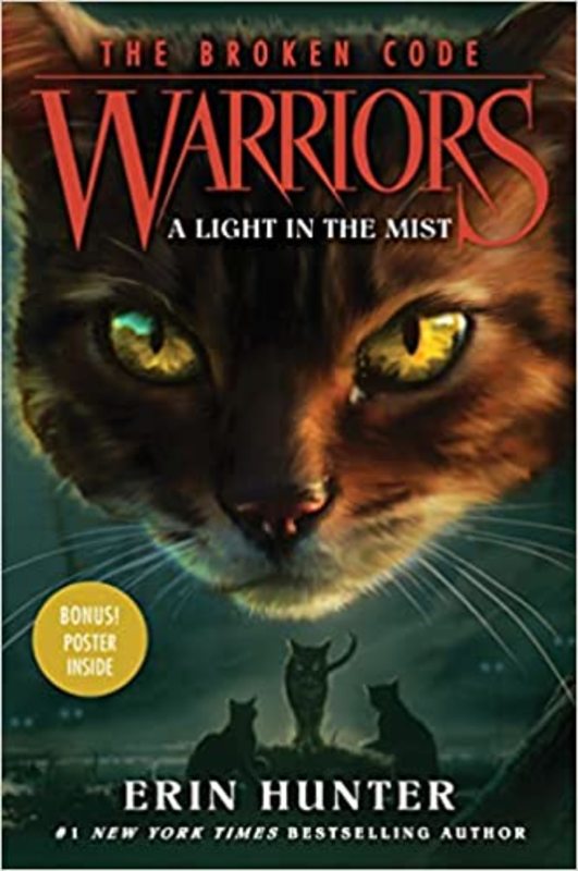 Book cover for "A Light in the Mist" by Erin Hunter