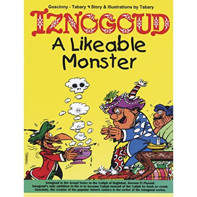 Book cover for "A Likeable Monster" by Goscinny