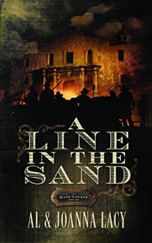 Book cover for "A Line in the Sand" by Al Lacy
