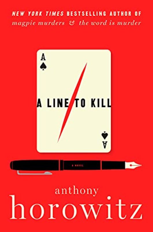 Book cover for "A Line to Kill" by Anthony Horowitz