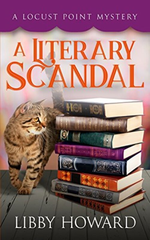 Book cover for "A Literary Scandal" by Libby Howard