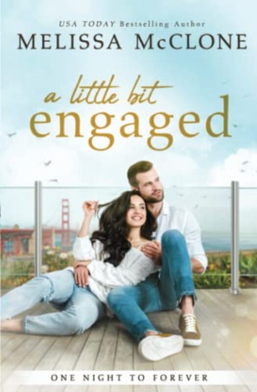 Book cover for "A Little Bit Engaged" by Melissa McClone