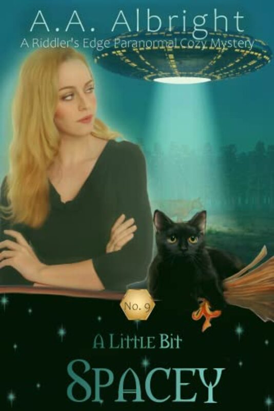 Book cover for "A Little Bit Spacey" by AA Albright