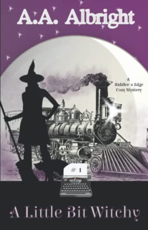 Book cover for "A Little Bit Witchy" by AA Albright