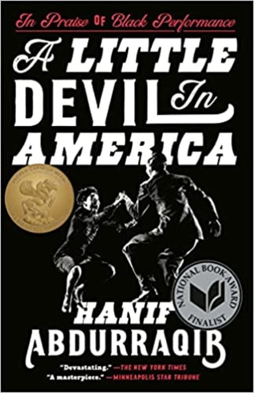 Book cover for "A Little Devil in America" by Hanif Abdurraqib