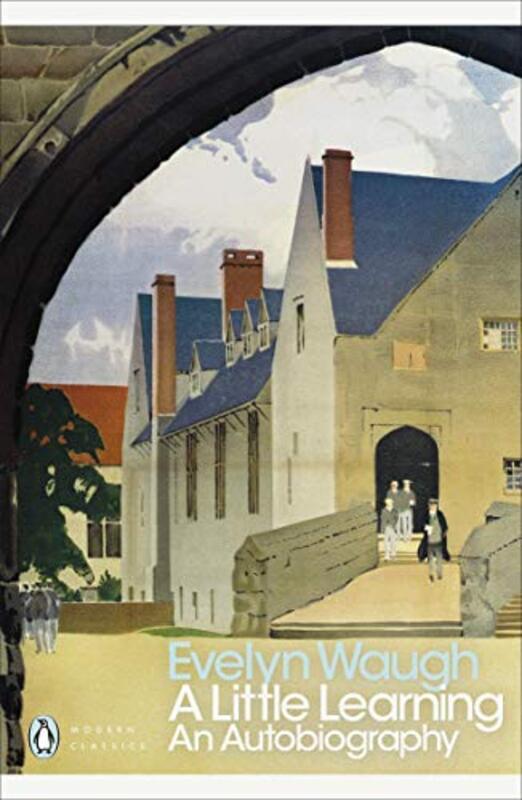 Book cover for "A Little Learning" by Evelyn Waugh