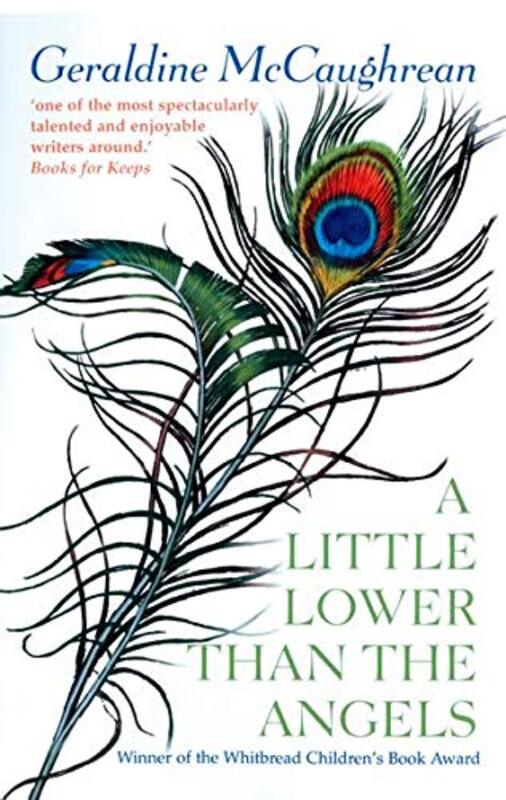 Book cover for "A Little Lower Than the Angels" by Geraldine McCaughrean