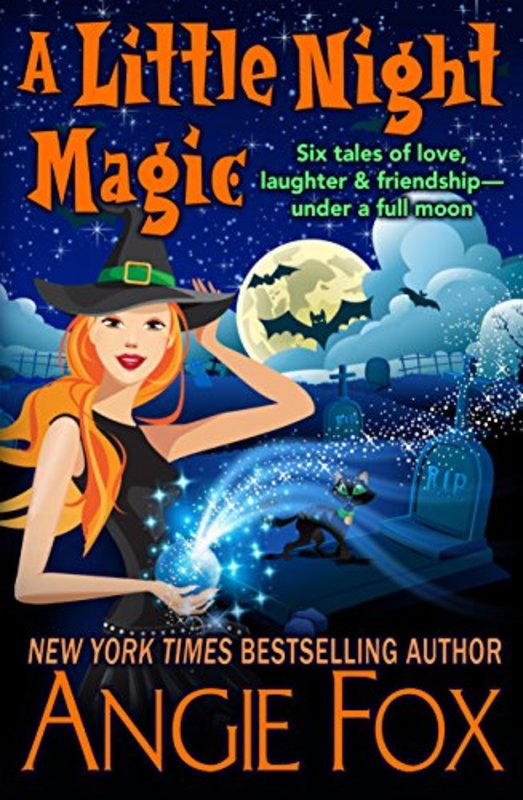 Book cover for "A Little Night Magic" by Angie Fox