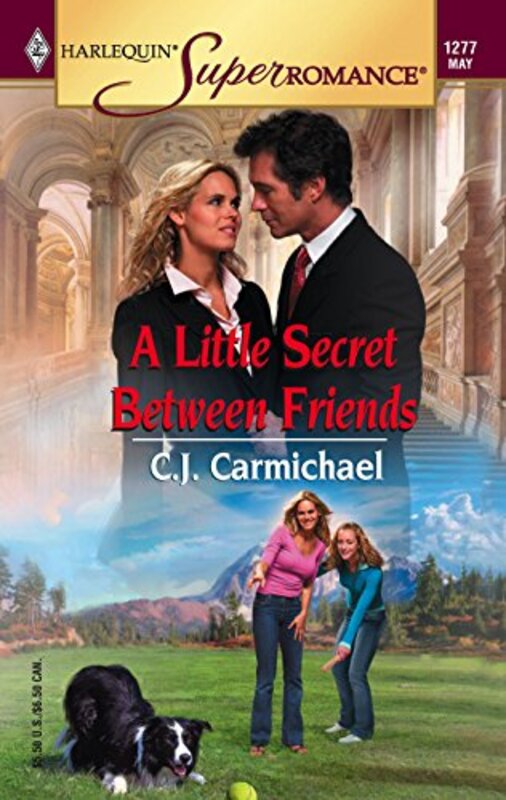 Book cover for "A Little Secret Between Friends" by CJ Carmichael