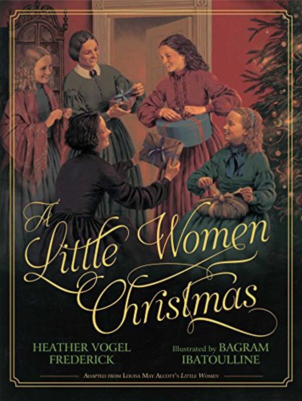 Book cover for "A Little Women Christmas" by Heather Vogel Frederick