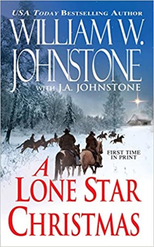 Book cover for "A Lone Star Christmas" by J A Johnstone