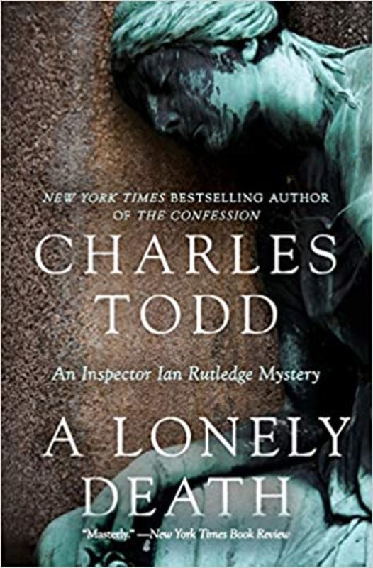 Book cover for "A Lonely Death" by Charles Todd