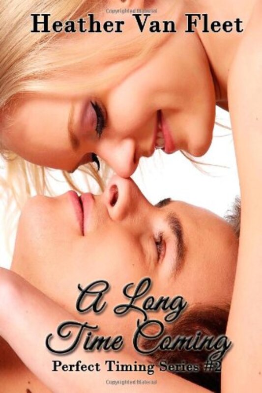 Book cover for "A Long Time Coming" by Heather Van Fleet